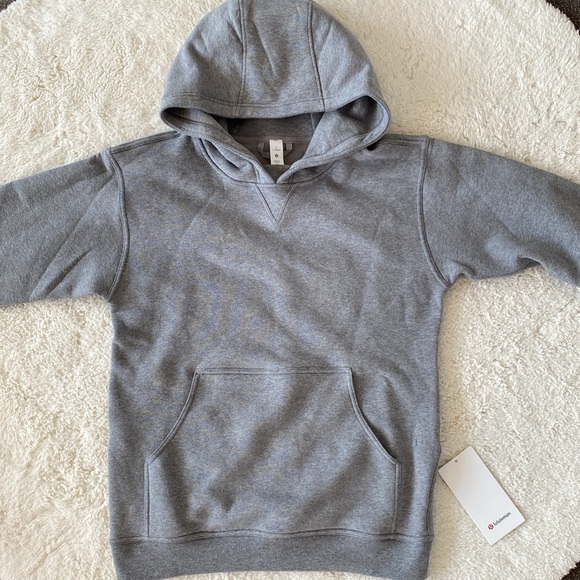 ❤️ Lululemon All Yours Hoodie Size 8 Grey NWT - Picture 6 of 7
